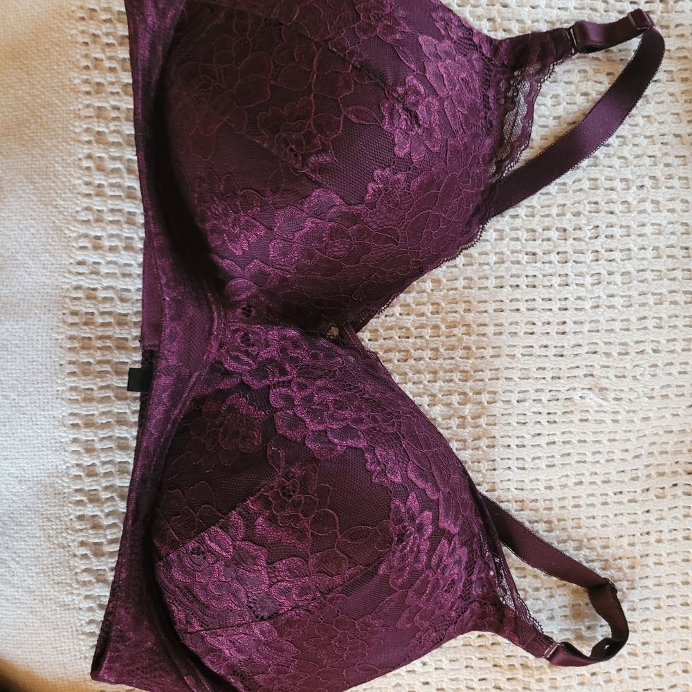 Torrid Lace Underwire Bra - Deep Purple